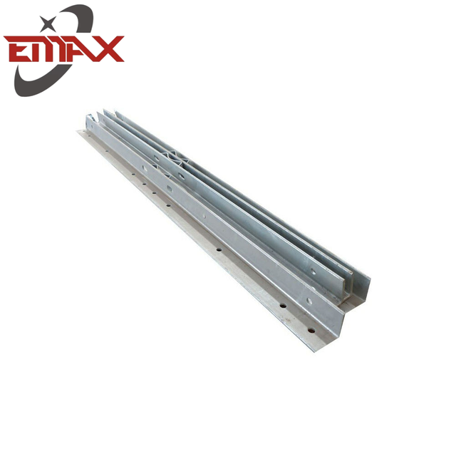 Galvanized Steel Cross Arm for Pole Line Hardware steel angle line accessories