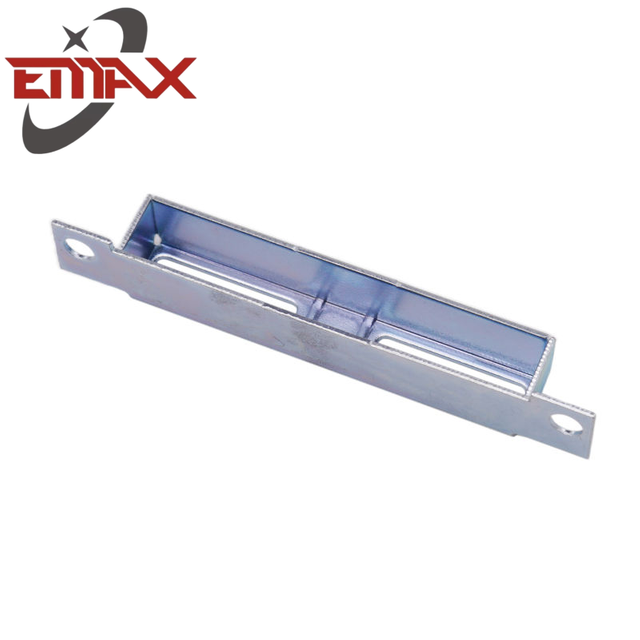Galvanized Steel Sliding Wooden Door Lock Cover Strike Plate Pilot Mounting Bracket