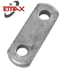 Pole Line Hardware Fittings Parallel Clevis Terminating Strap Galvanized Clevis