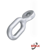 Hot Dip Galvanized ZH Type Eye Links Hanging Power Fittings Electrical Accessories
