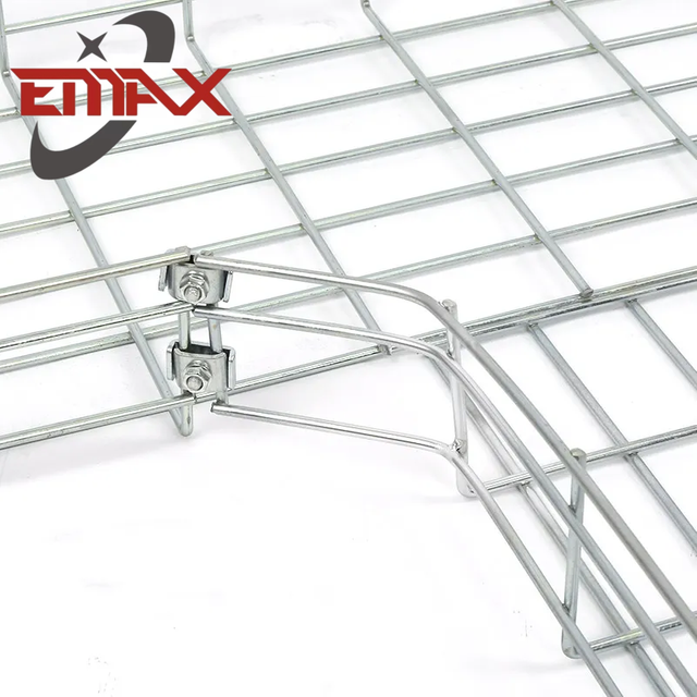 Steel Wire Mesh Cable Tray Union Joint Connector Clamp for Cable Tray