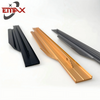 Aluminum Wardrobe Door Finger Pull Profile Handle Matt Black Gold Grey Furniture Handles