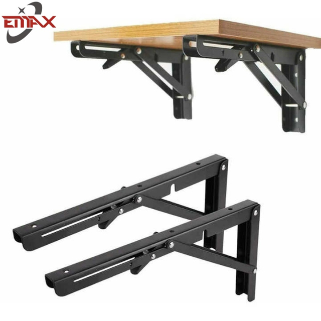 Kitchen Hardware Triangle Shelf Bracket Furniture Bracket Heavy Duty Cast Iron Shelf Brackets