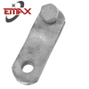 Pole Line Hardware Fittings Parallel Clevis Terminating Strap Galvanized Clevis