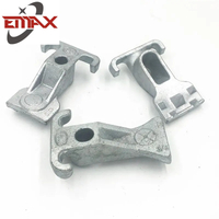 Cast Ductile Iron HDG Guy Hook for electric power fittings pole line hardware