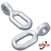 Hot Dip Galvanized ZH Type Eye Links Hanging Power Fittings Electrical Accessories