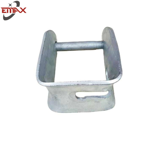 Hot Dip Galvanized Electric Power Fitting Clevis D Iron Bracket