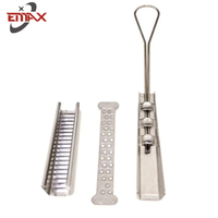  Stainless Steel Cable Clamp Aluminum Wedge Anchor