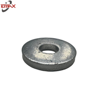 Hot dip galvanized wear-resistant thick round or square gaskets