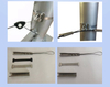  Stainless Steel Fiber Drop Cable Tension Clamp Fiber Drop Wire Clamp