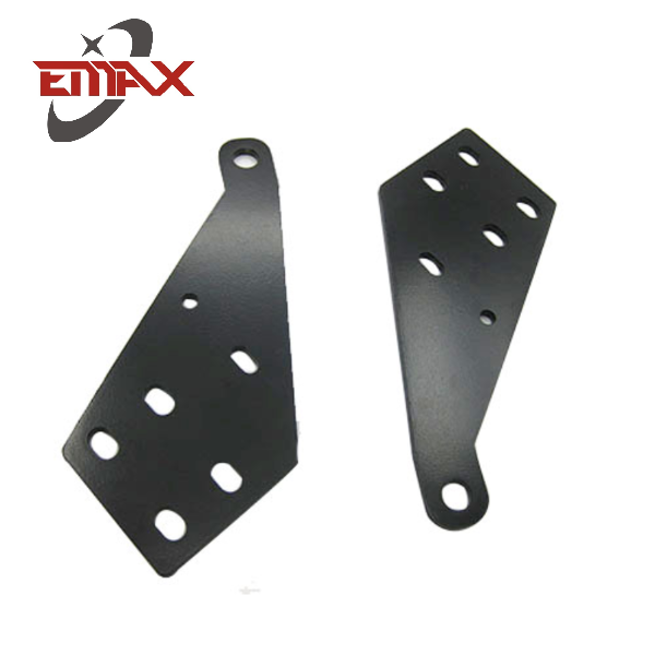 Black Powder Coated Metal Car Frame Parts