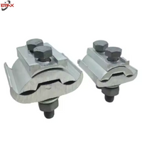 Aluminum PG Tyre Clamp Electric Fitting Clamp Custom Metal Cable Clamps