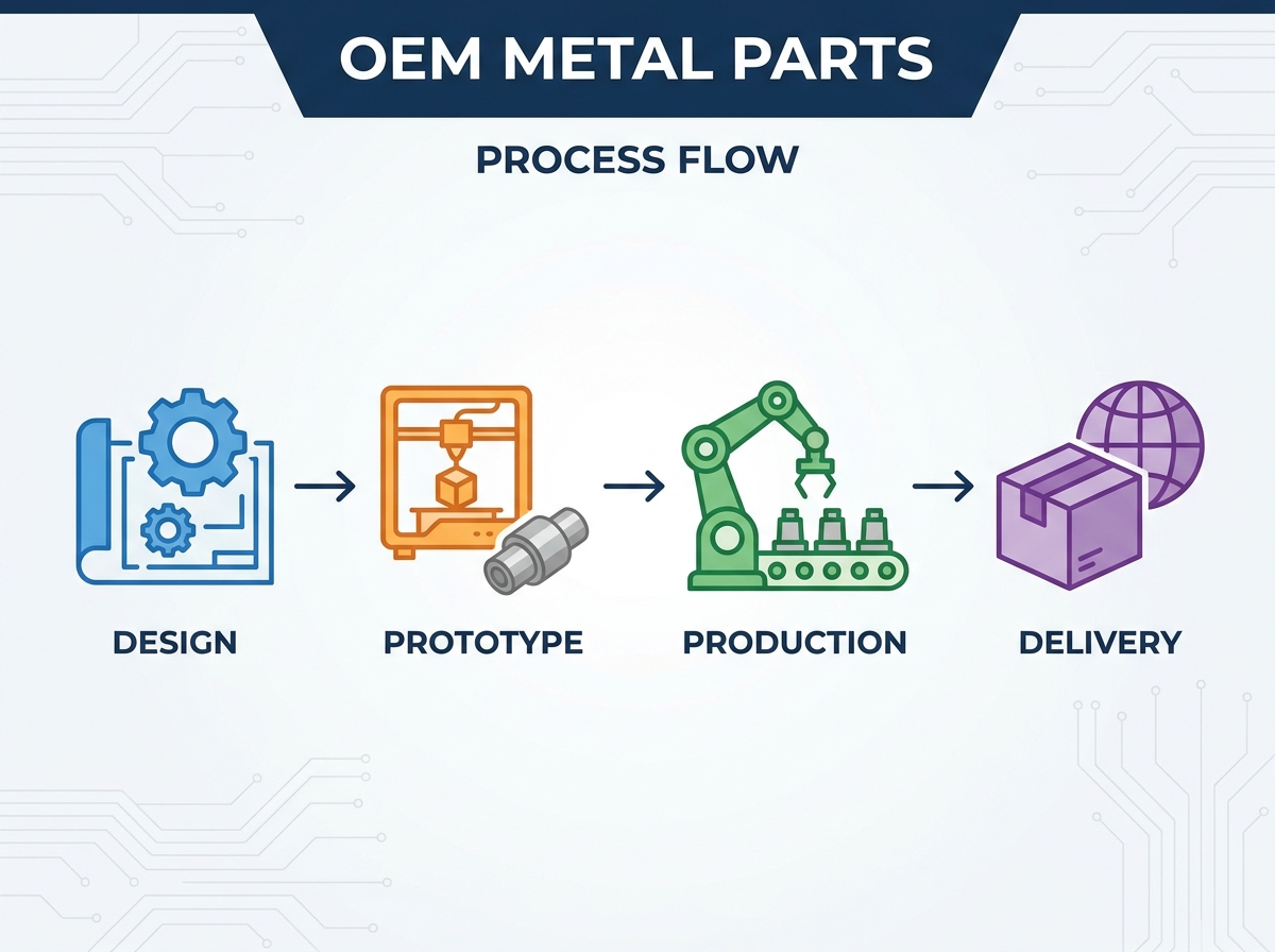 OEM Metal Parts Manufacturing Process