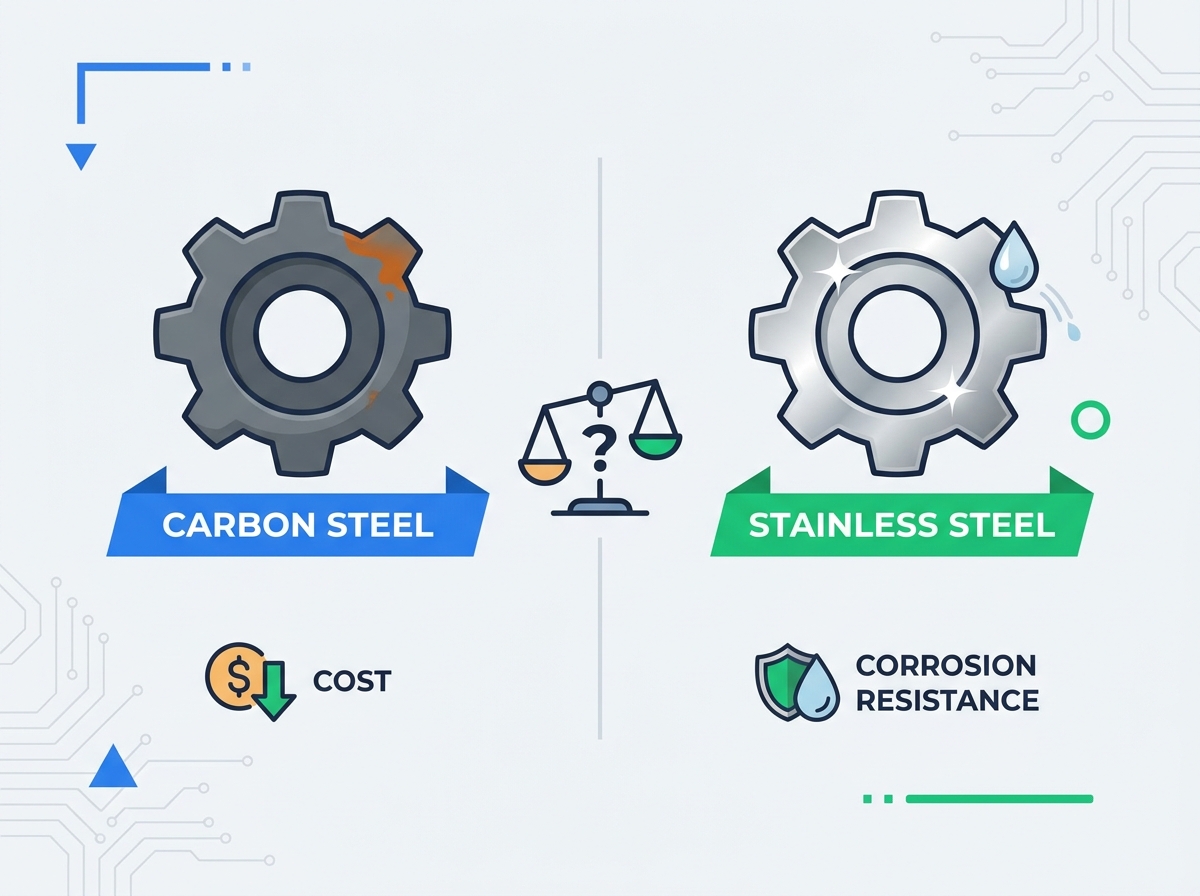 Carbon Steel vs Stainless Steel comparison